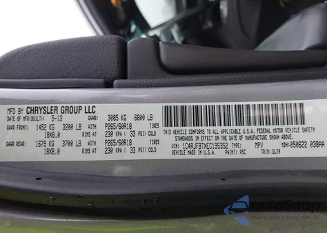 2014 Jeep Grand Cherokee Limited from USA, damaged, VIN 1C4RJFBTXEC195352